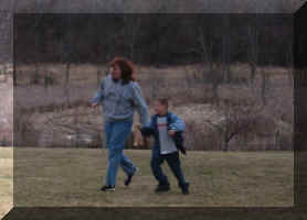 Quick, This way. Everyones looking at a Fence!