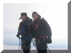 We don't look like we've been climbing since Midnight? Do we? 