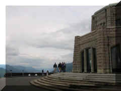 Our 1st stop was the Vista House at Crown Point. Is a short drive up old Hwy 30. Pictures don't show the view. It was awesome!